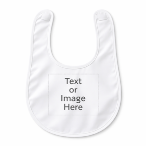 White Baby Silk Bibs
